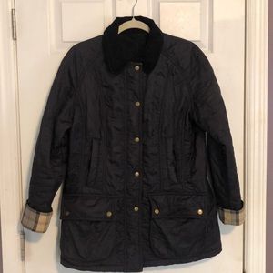 Barbour Beadnell Polarquilt PlaidTrim Utility Coat
